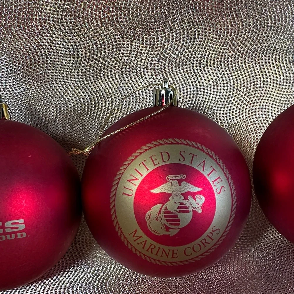 United States Marines Christmas Ornaments - Picture 3 of 4